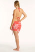 Sea Level Aloha Drawstring Mini Mesh Skirt